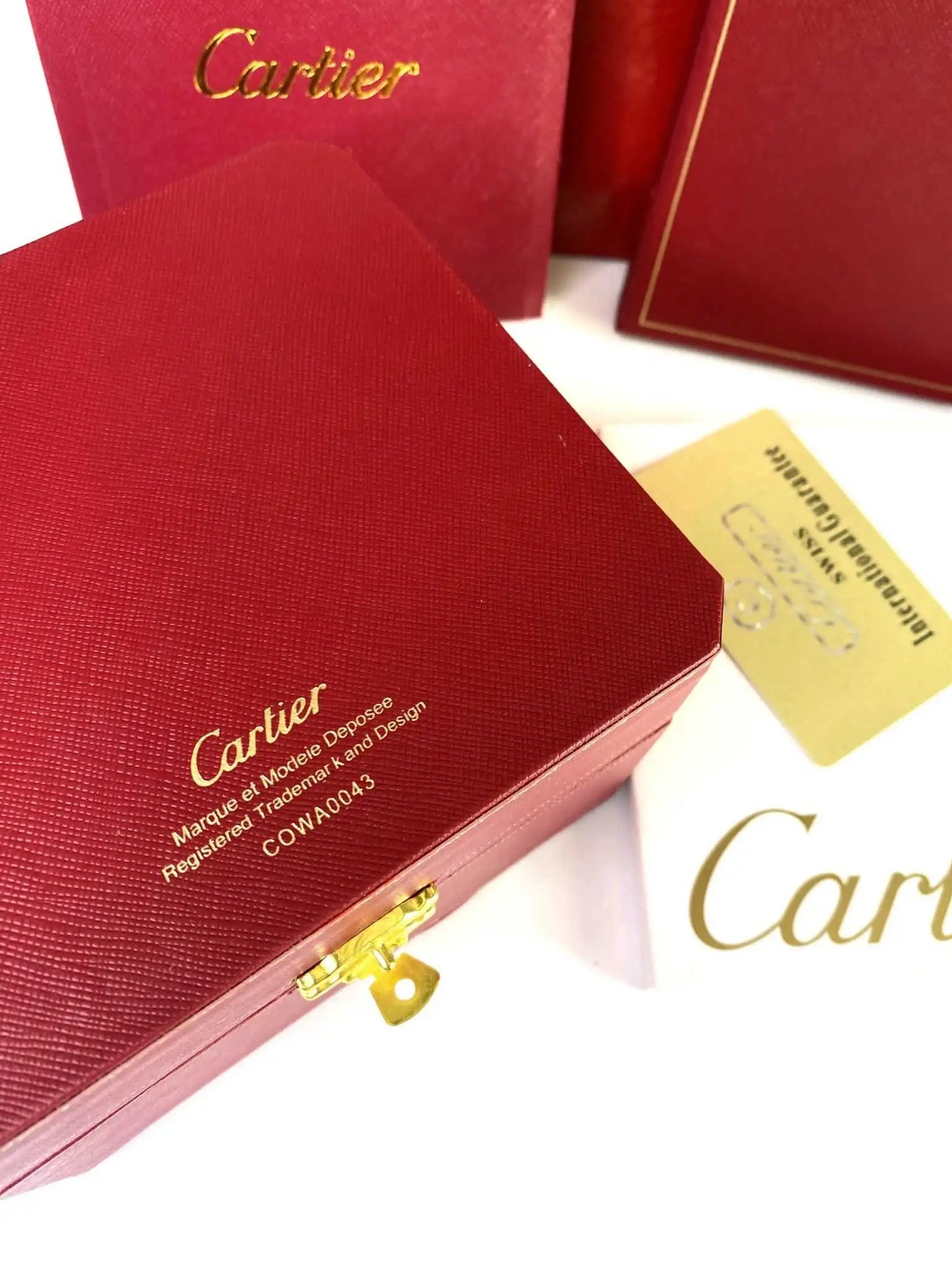 Santos LARGE BLUE DIAL STAINLESS STEEL