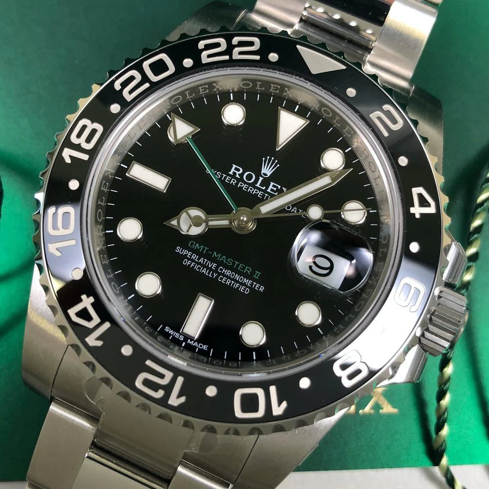 GMT Master II 116710 cadrant noir