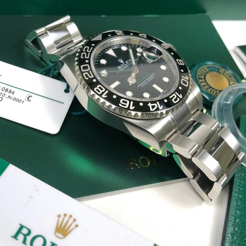 GMT Master II 116710 cadrant noir